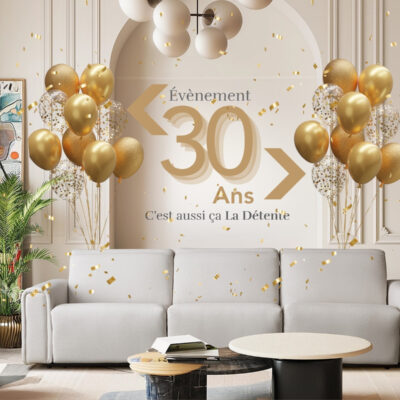 Évènement vente 30e anniversaire